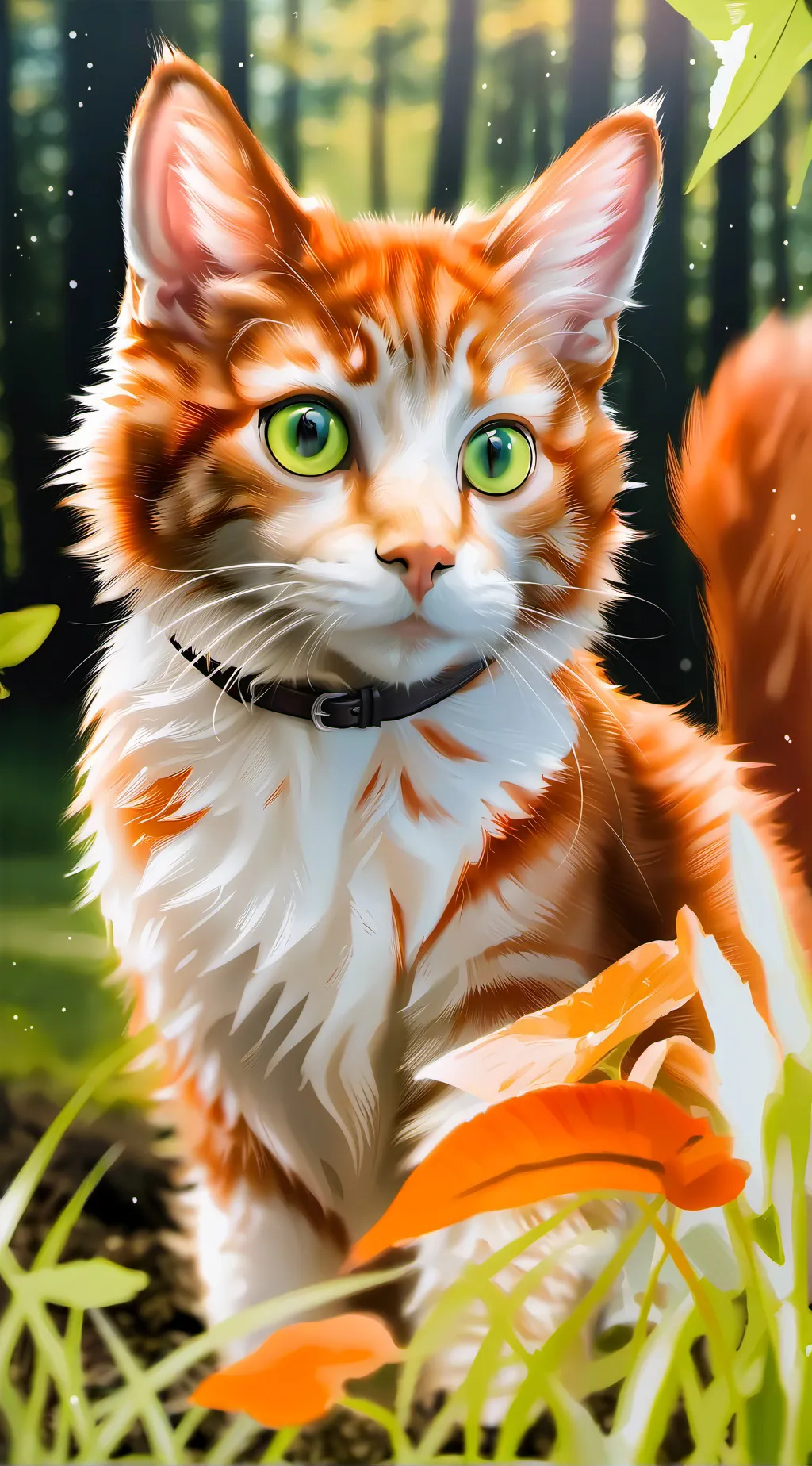 ai character: Fire'heart background