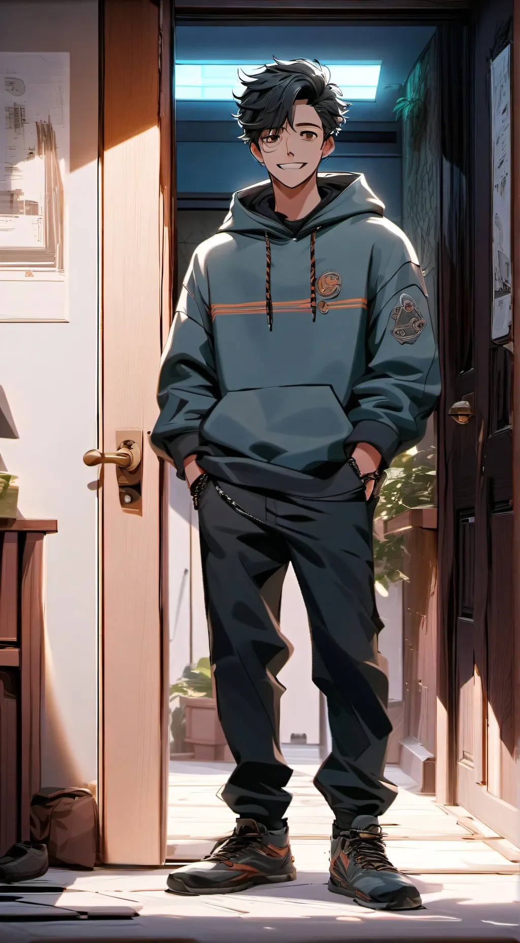 ai character: Austin Ezra background