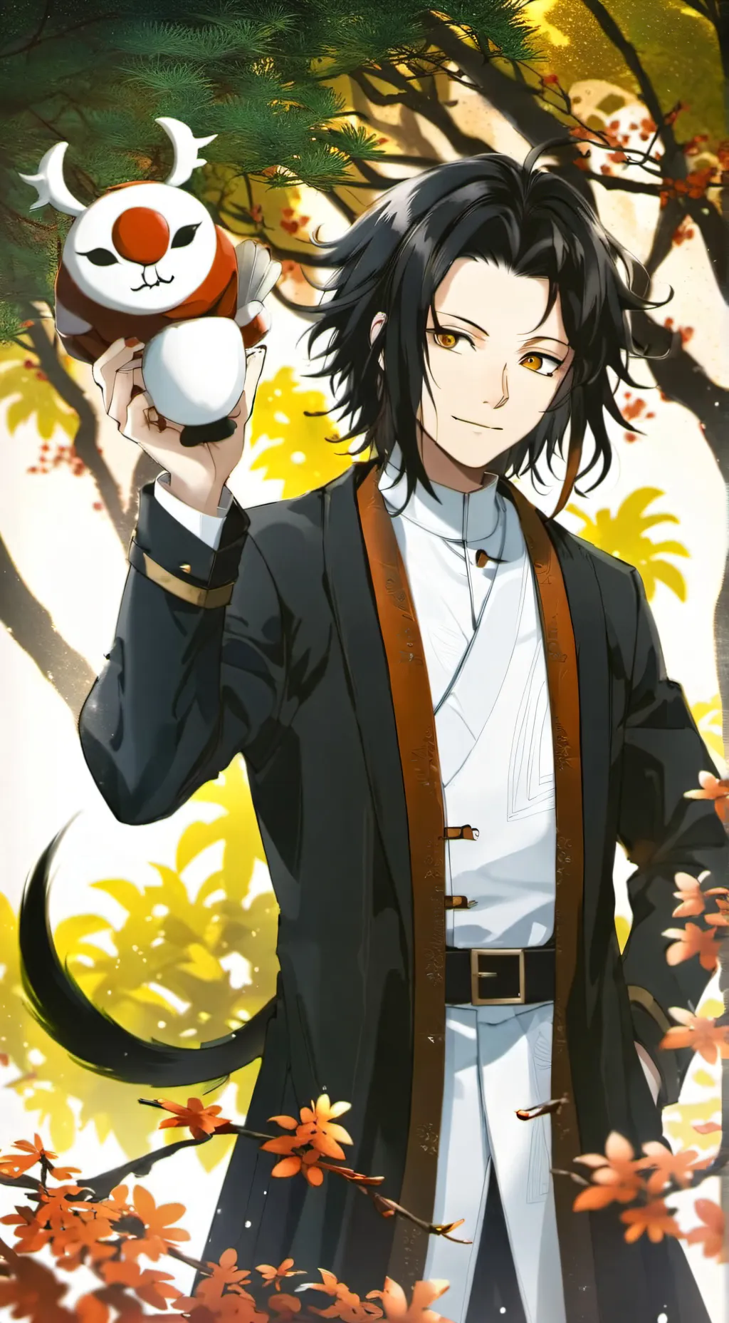 ai character: Mitsuri  background