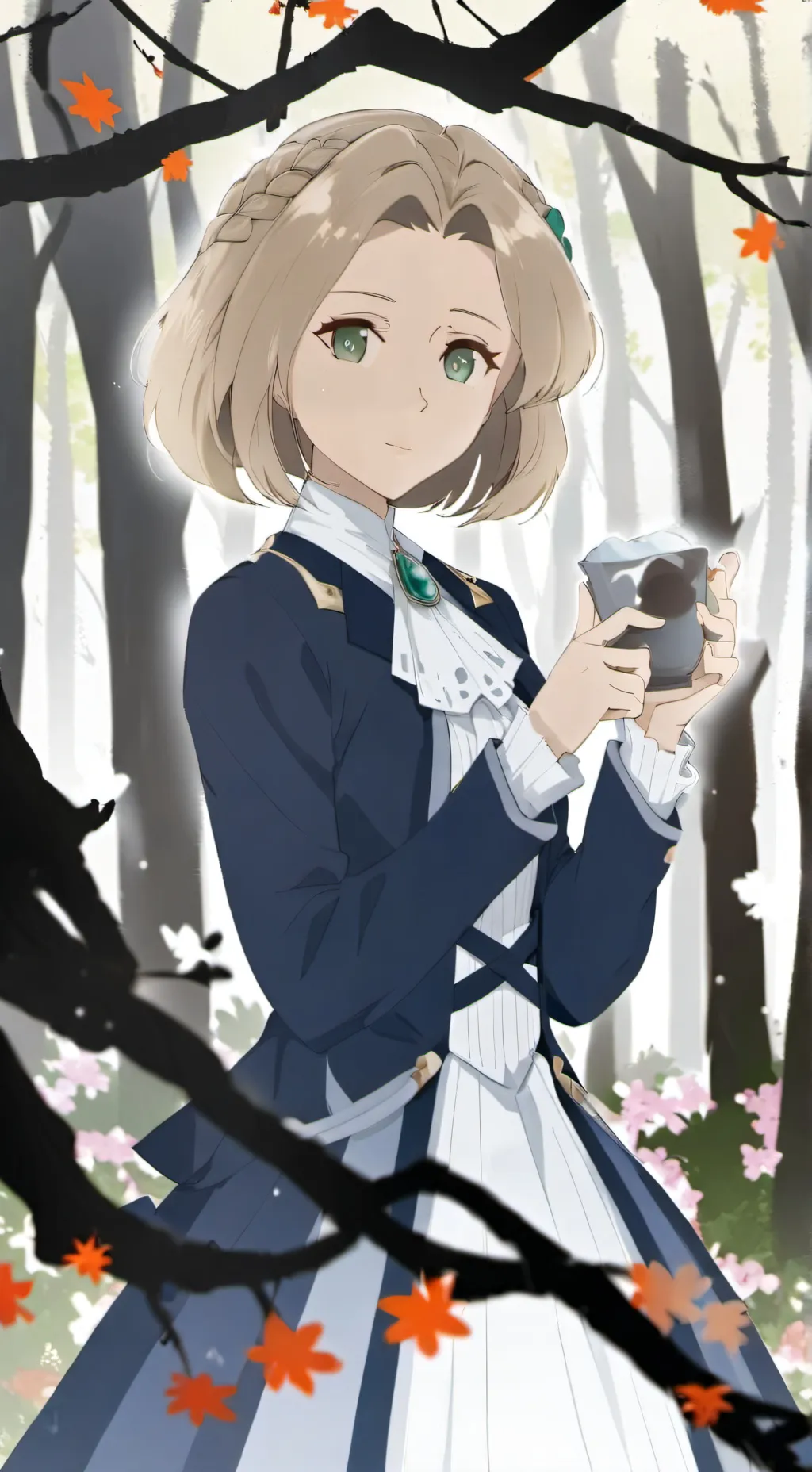 ai character: Фафнир💓 background