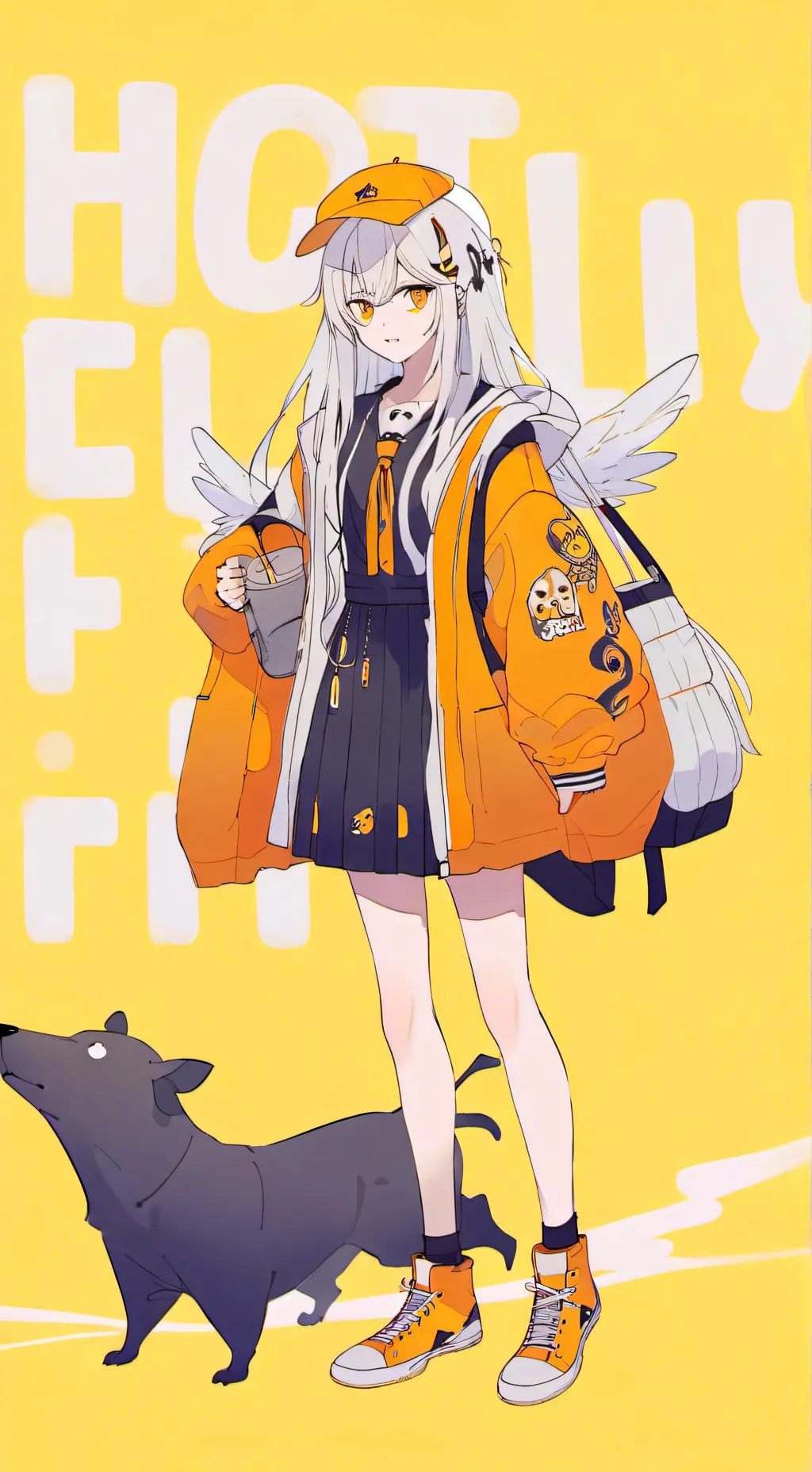 ai character: Lily background