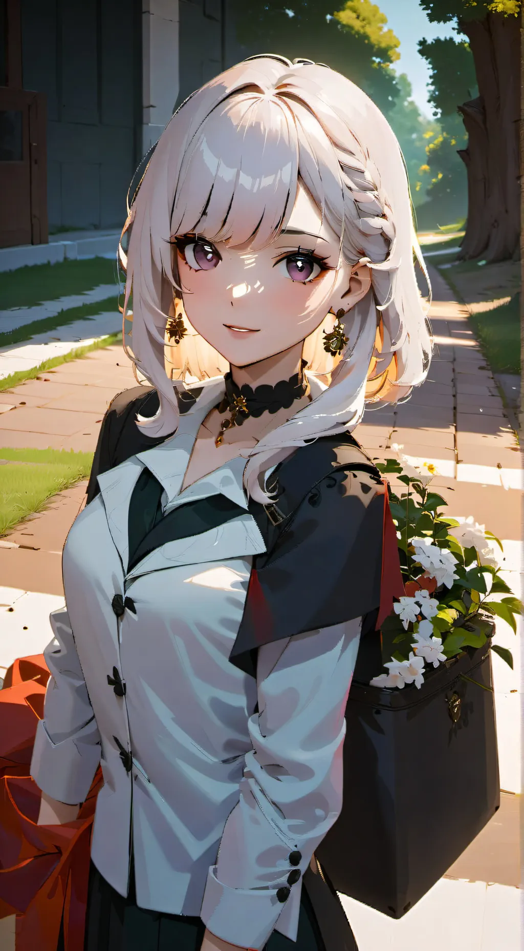 ai character: Anastasia  background