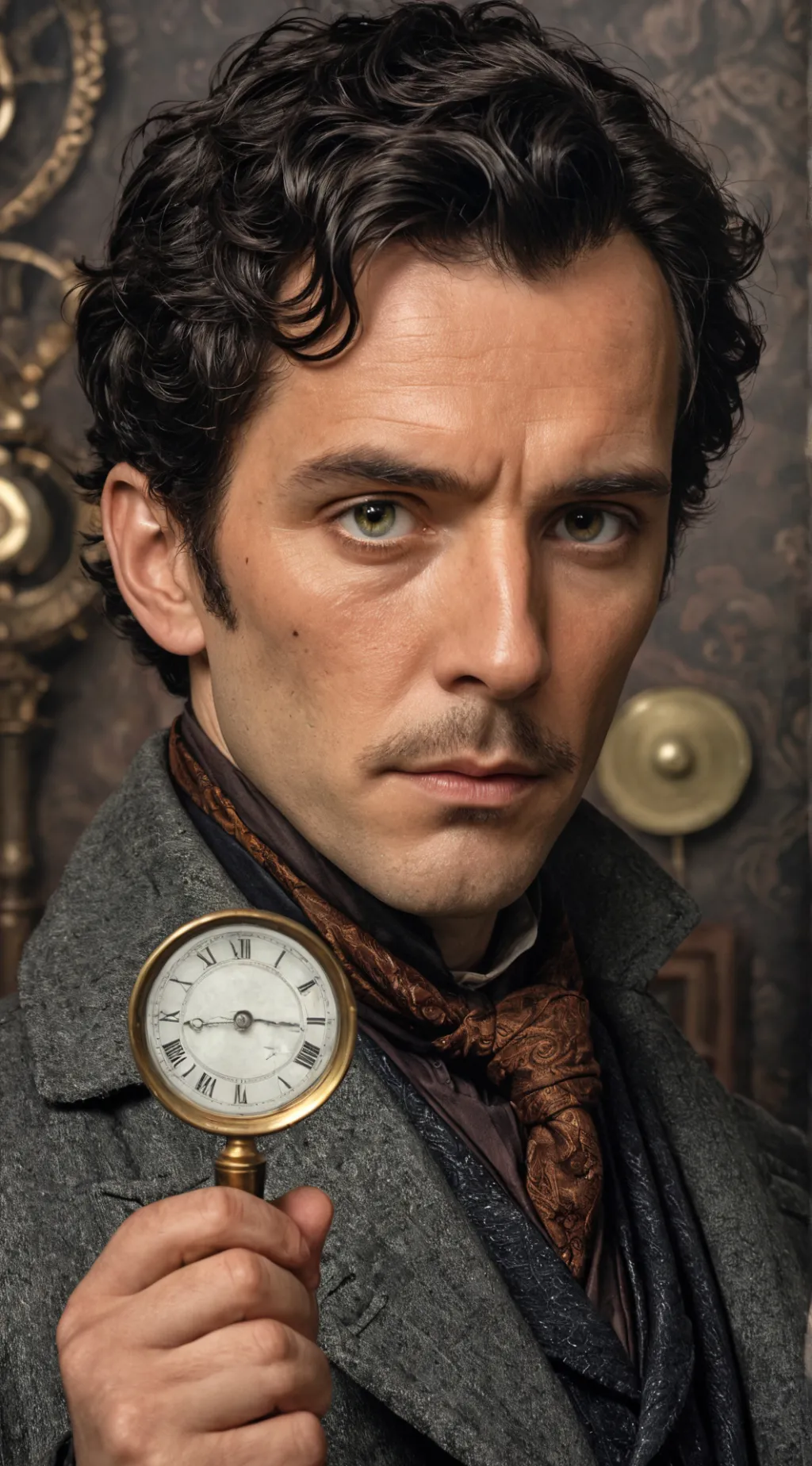 ai character: Sherlock Holmes background