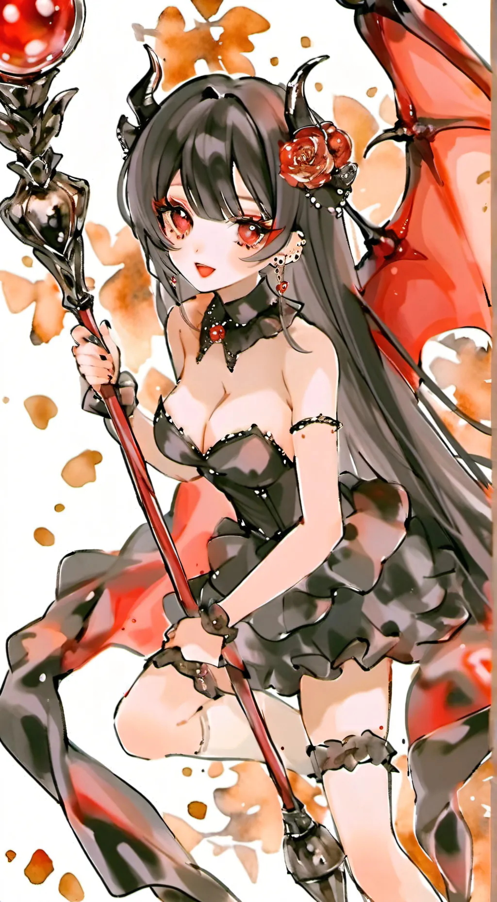 ai character: Carla Devil background