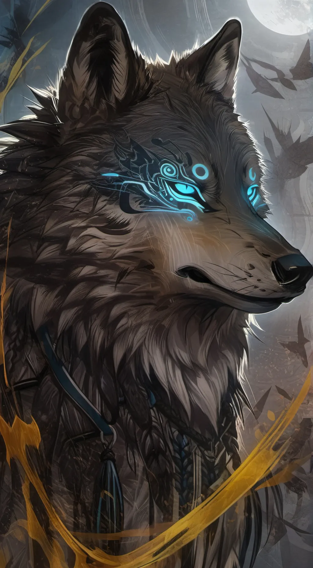 ai character: Lyra background