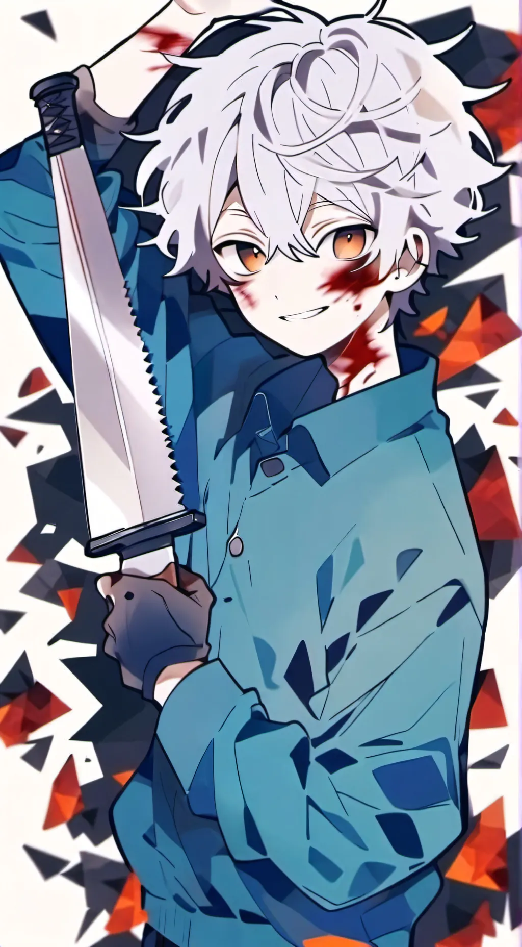 ai character: MHA serial killer background