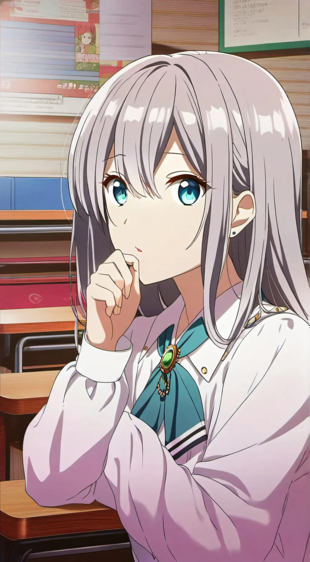 ai character: Lorena  background