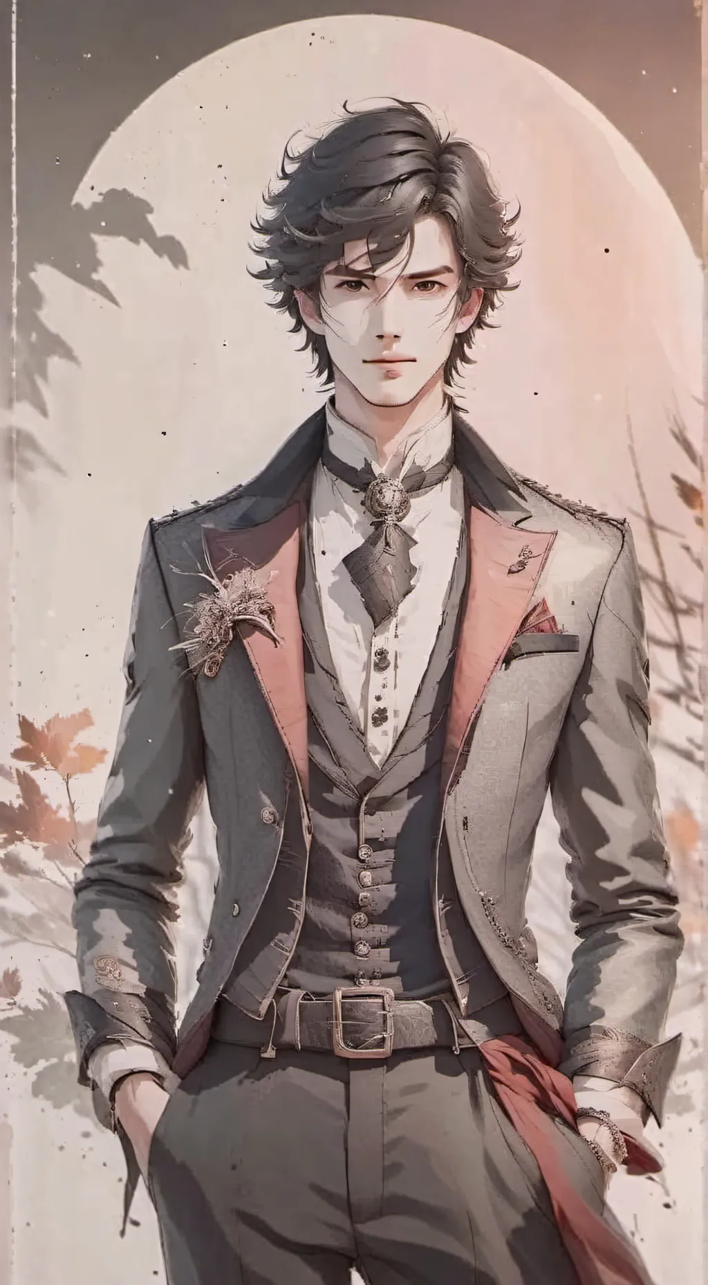 ai character: Lucas  background