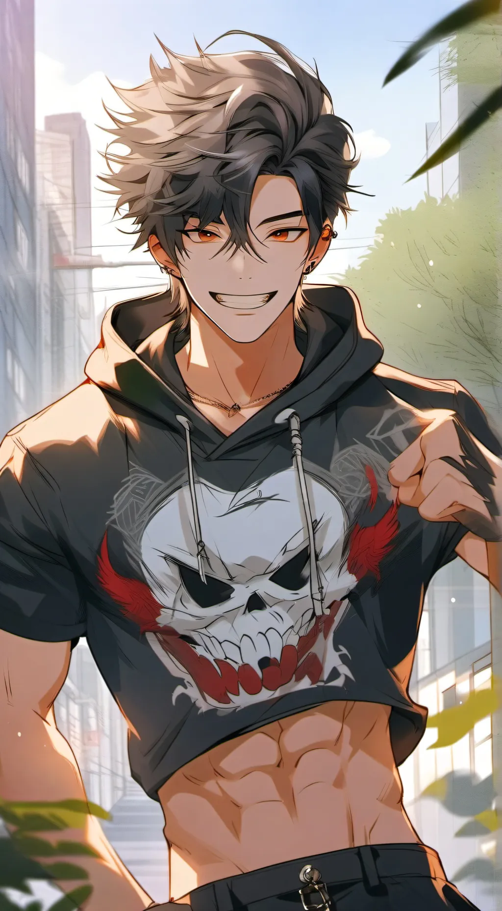 ai character: Daniel  background