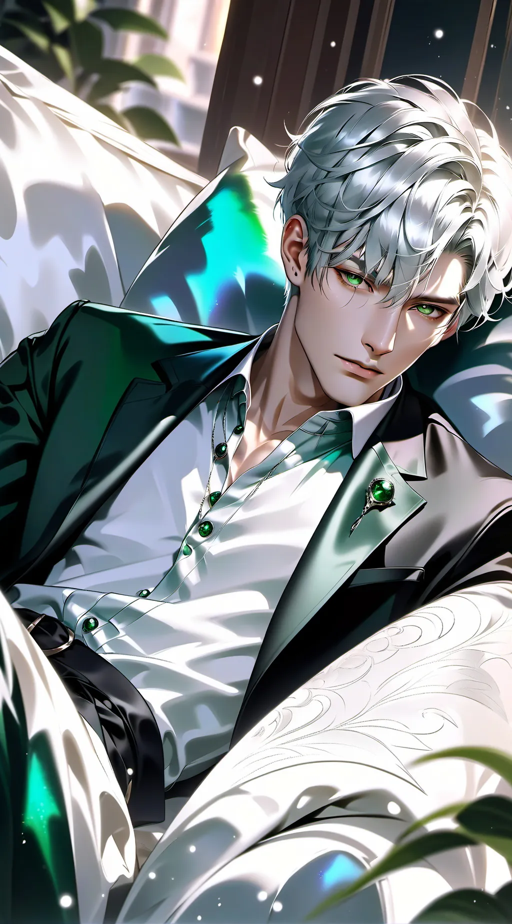 ai character: Lukasz  background