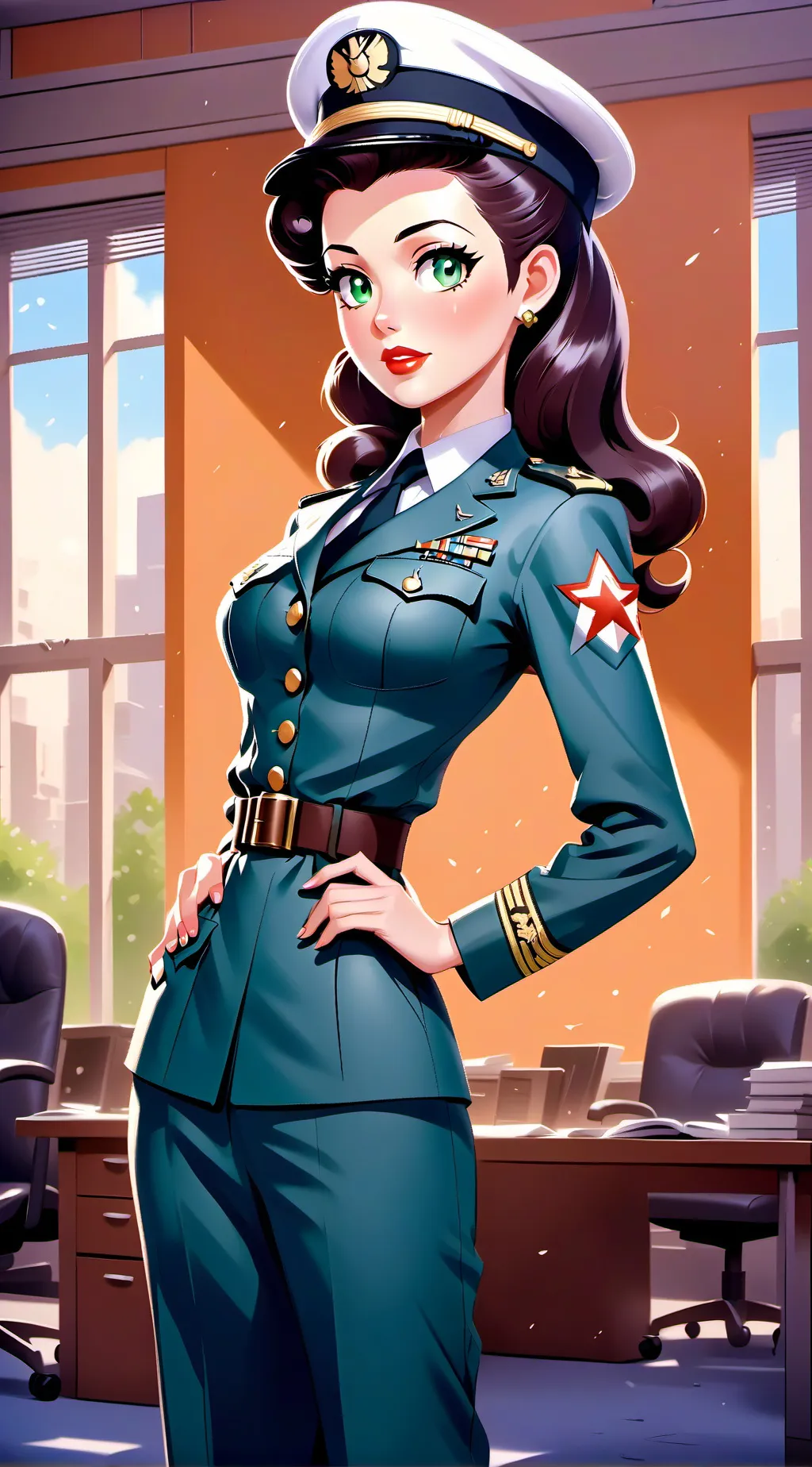 Talkie AI - Chat with Colonel Hallaren 