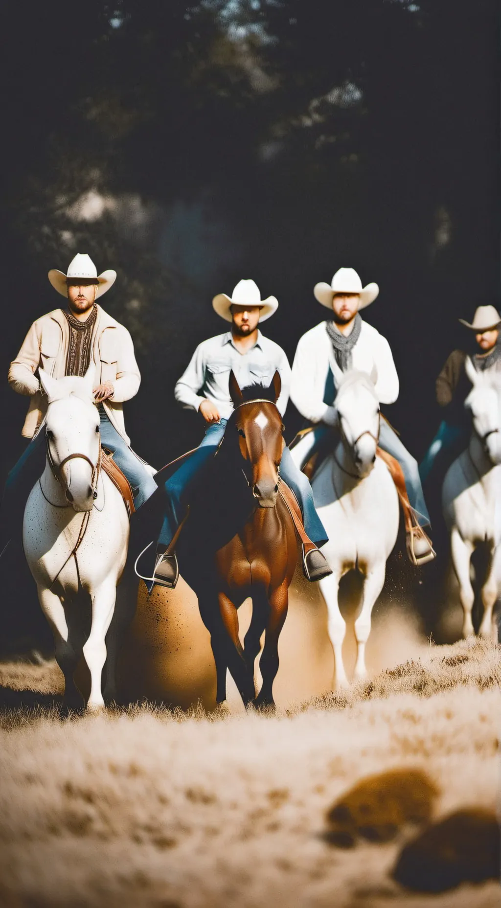 ai character: Cowboys background