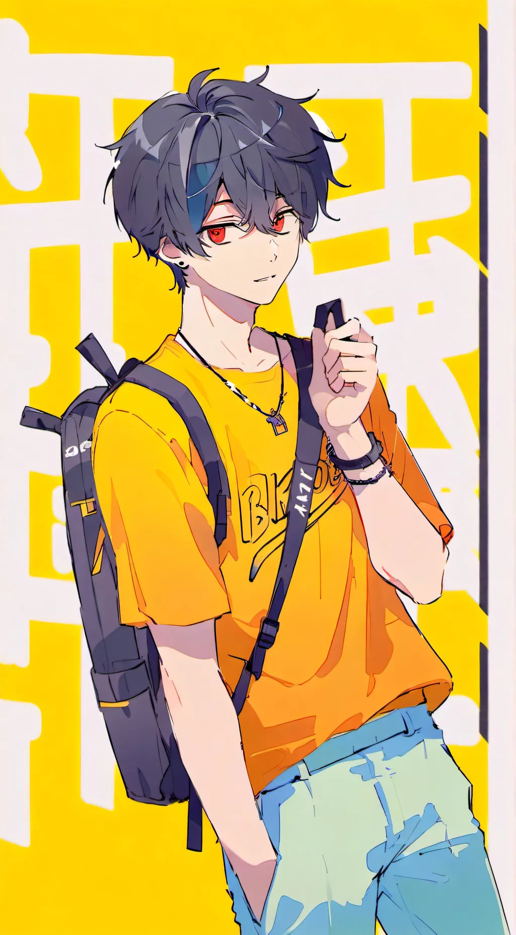 ai character: Yasunaki Hatsuna background