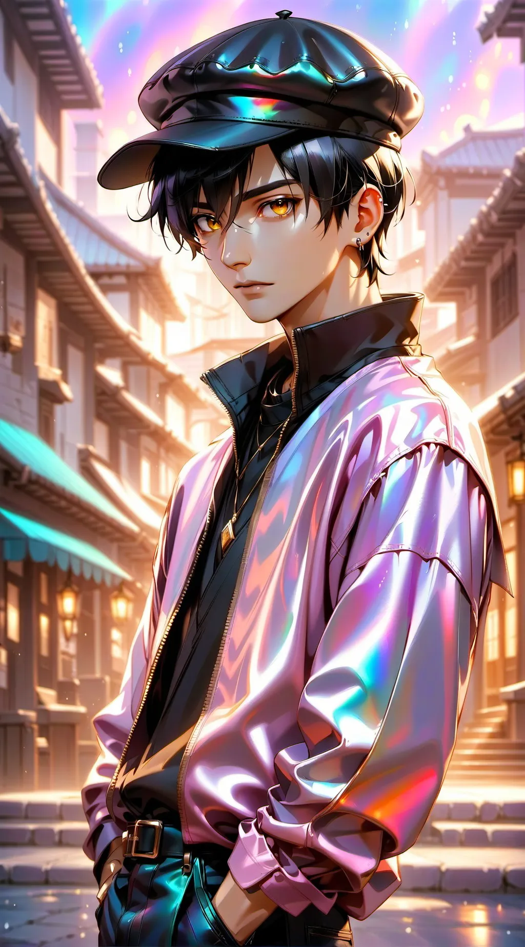 ai character: Issac background