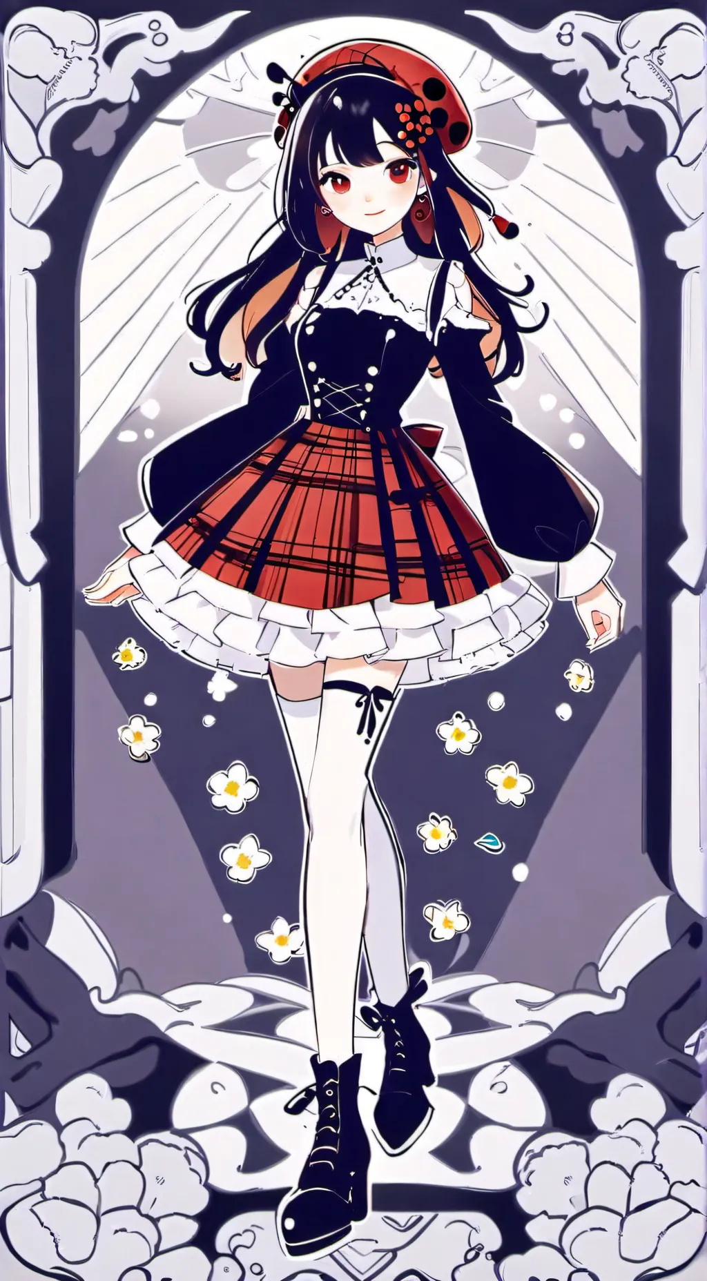 ai character: Dottie(Dw) background