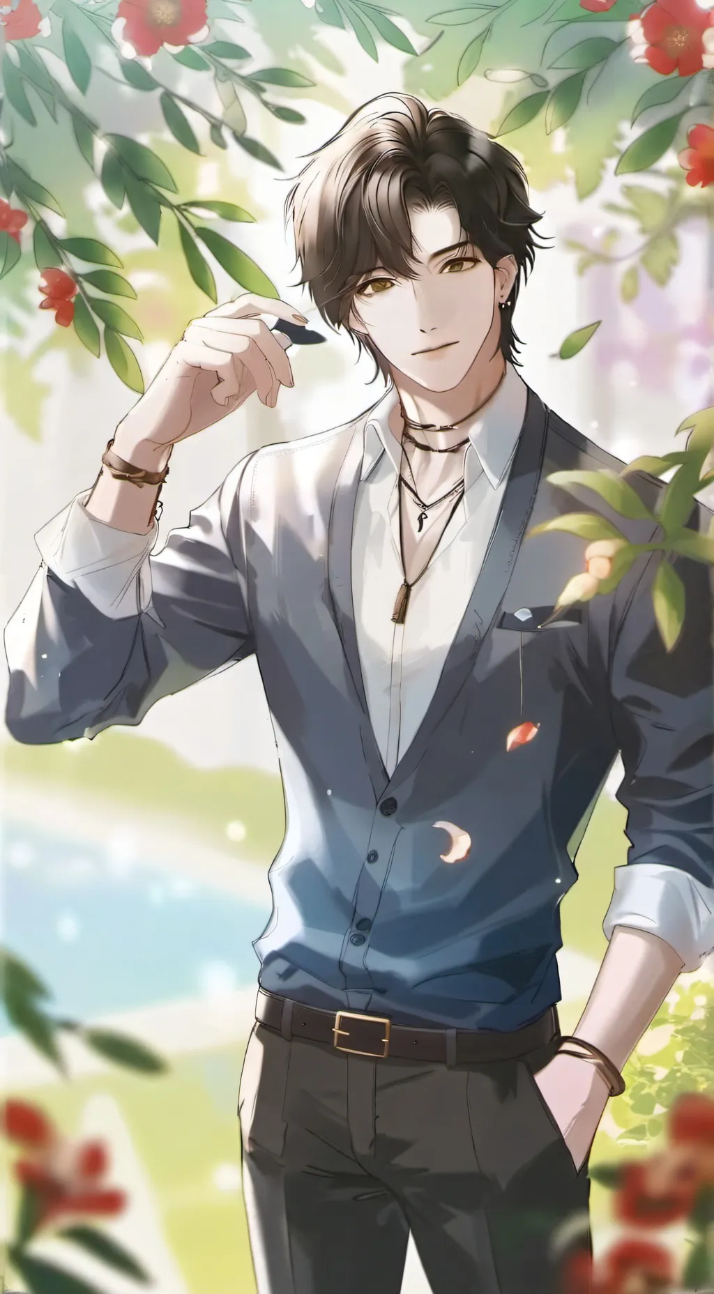 ai character: Liam background