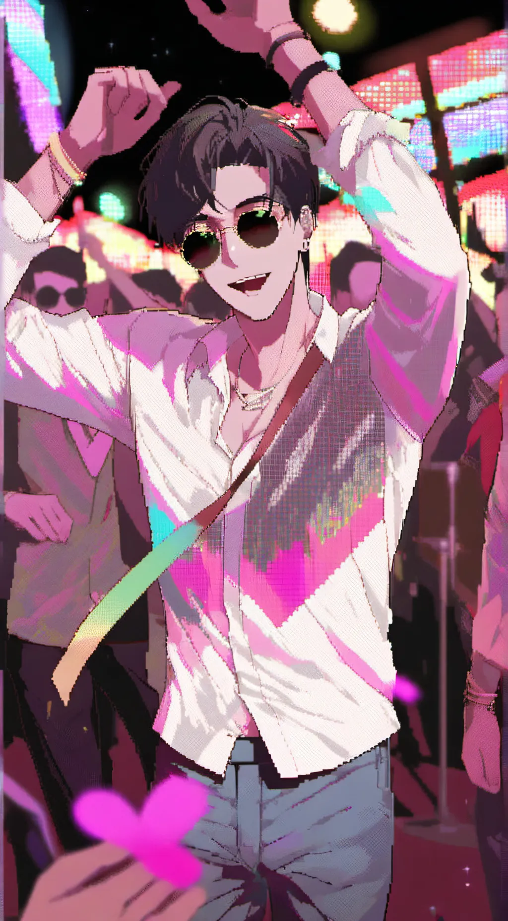 ai character: Just a loser not a background