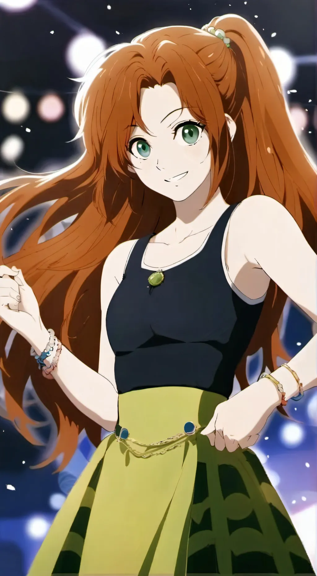 ai character: Stephanie  background