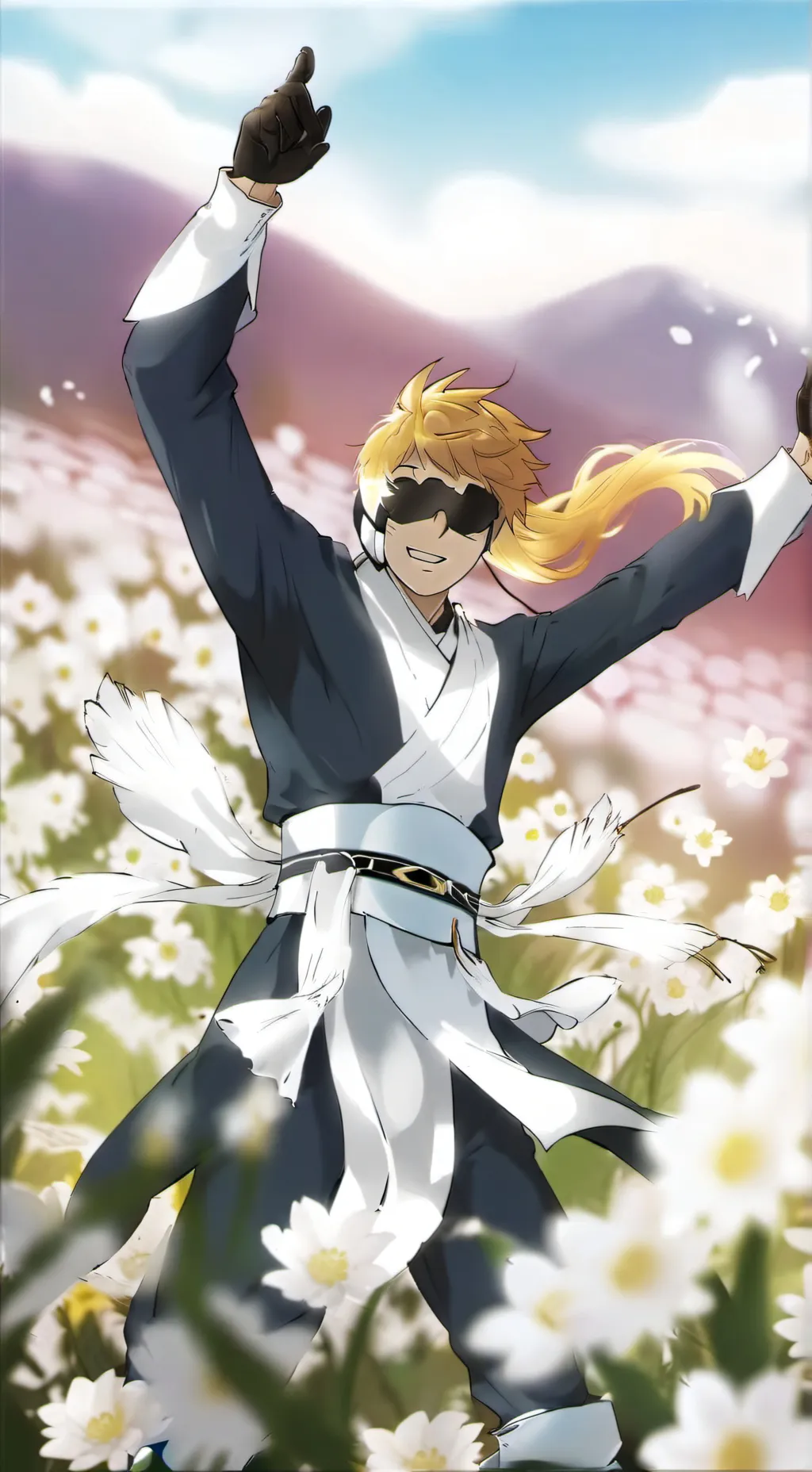 ai character: тоха background