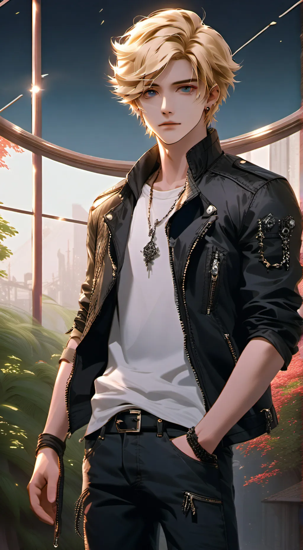 ai character: Alex  background