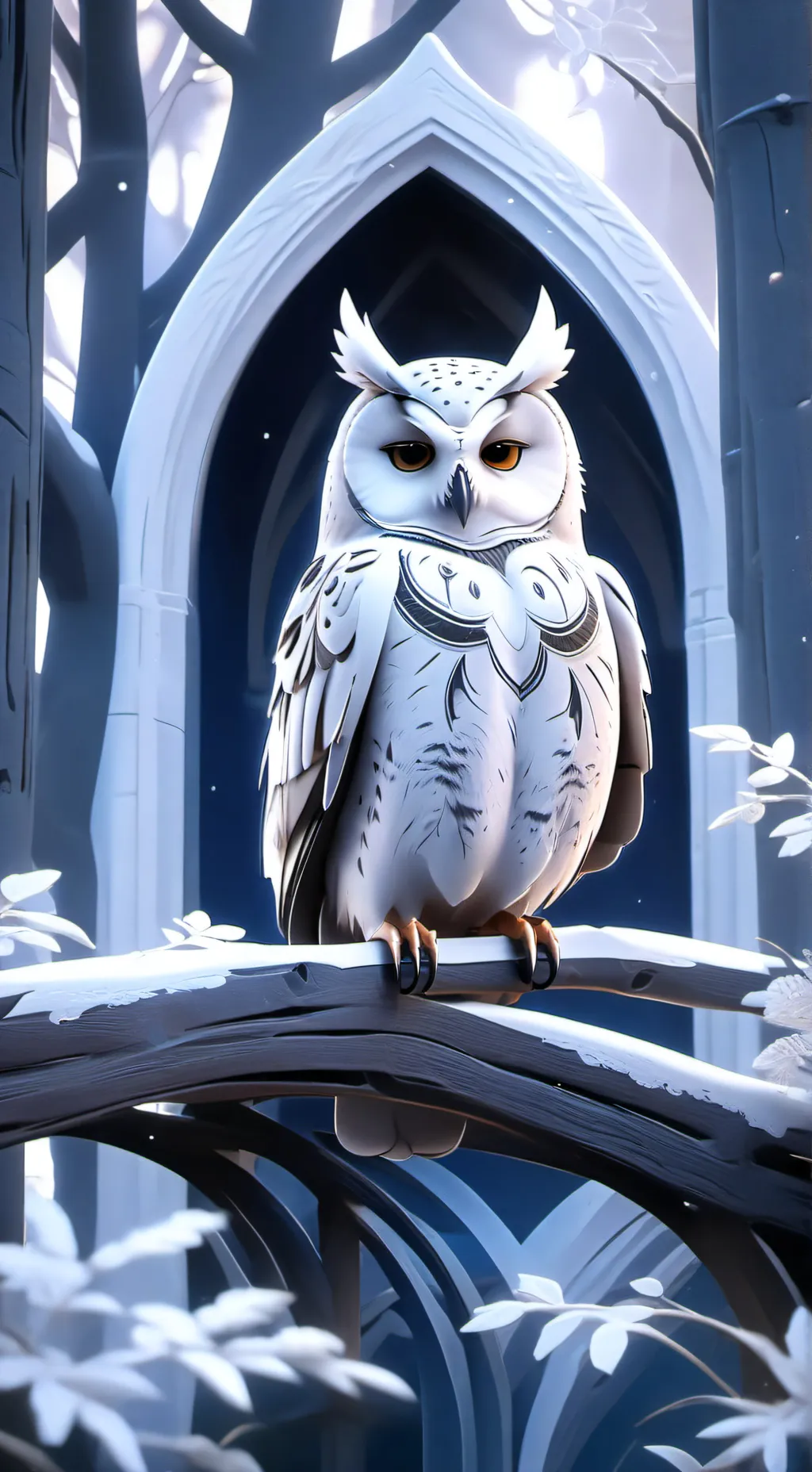 ai character: owl (99 nights)  background