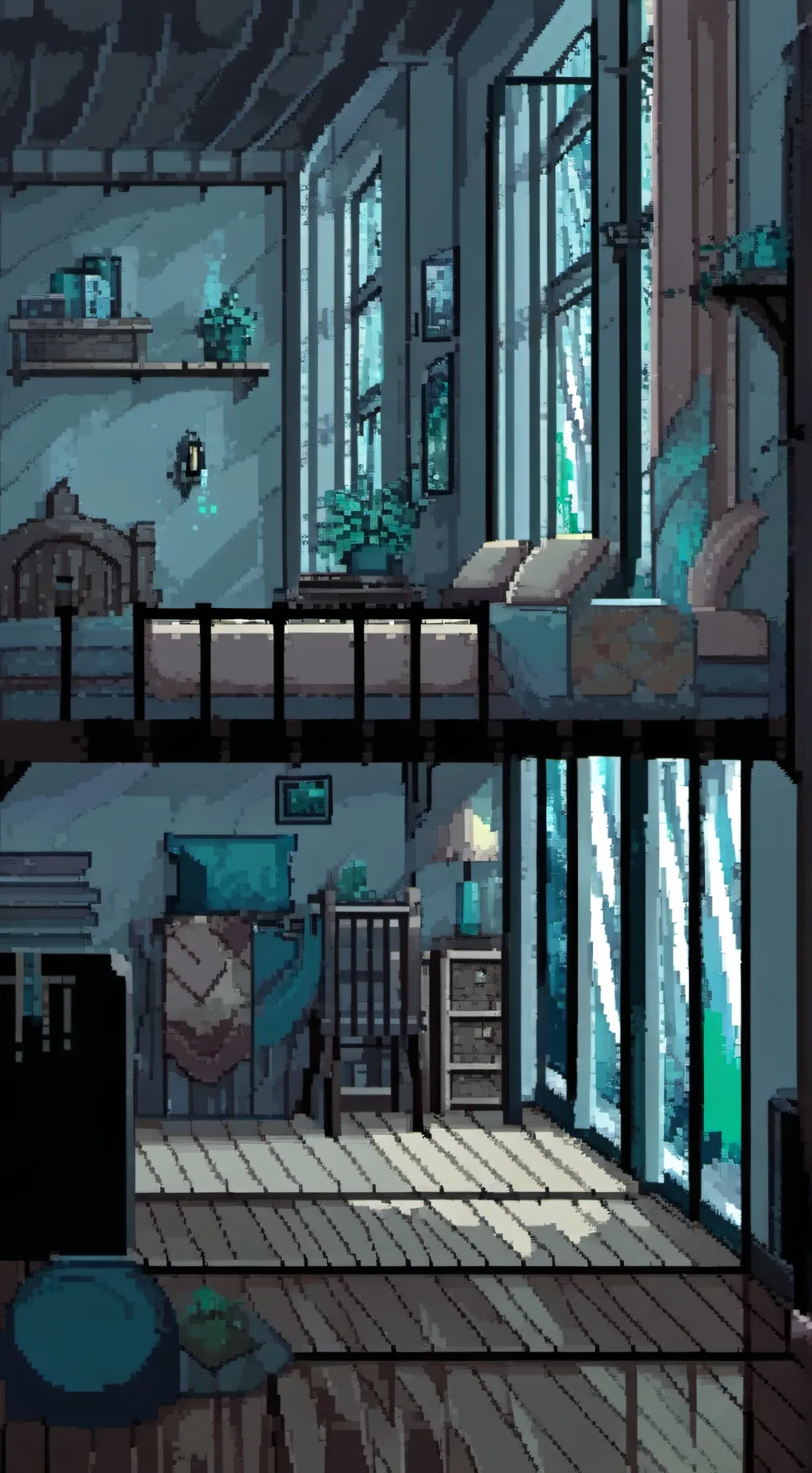 ai character: blush background