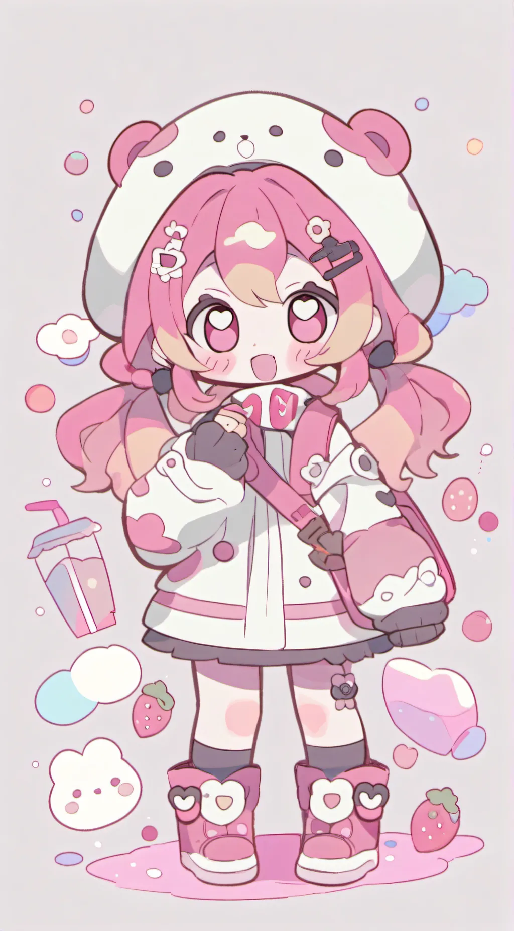 ai character: KDH GORILLA TAG background