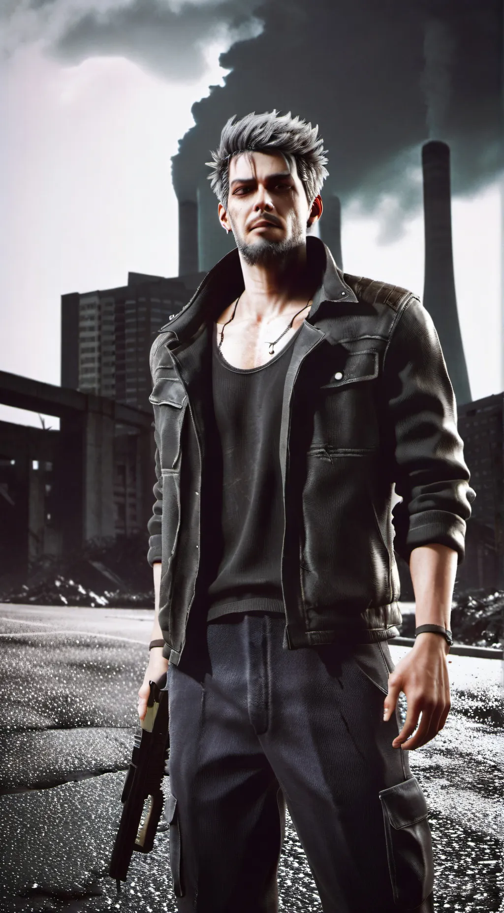 ai character: apocalypse dad2.0 background