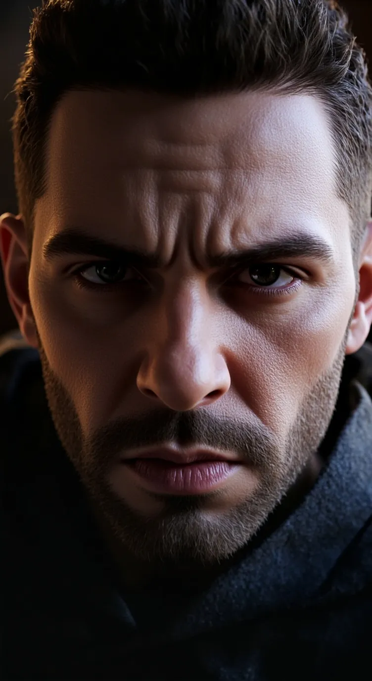 ai character: I'm back background