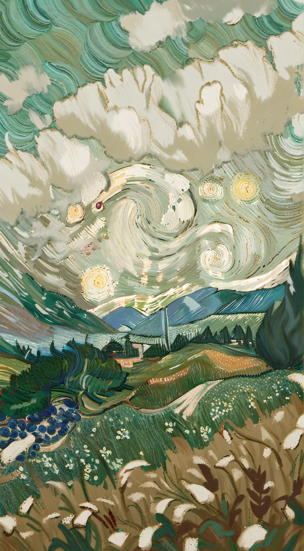 ai character: Haunted doll background