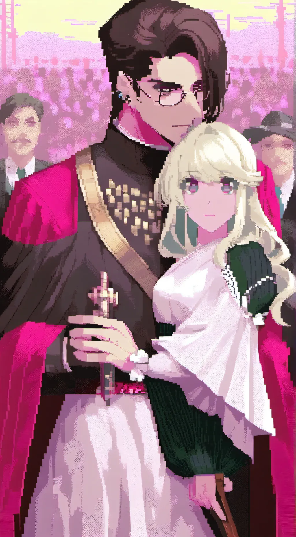 ai character: Cool boy background