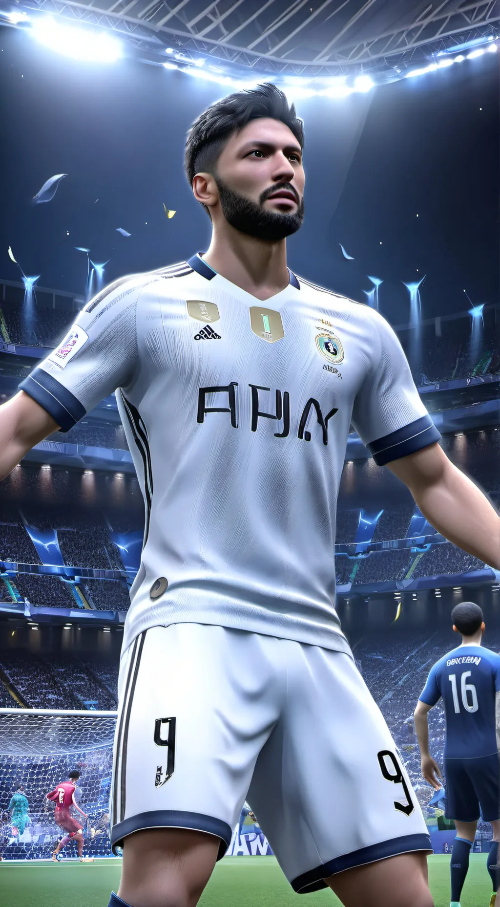 ai character: World cup background