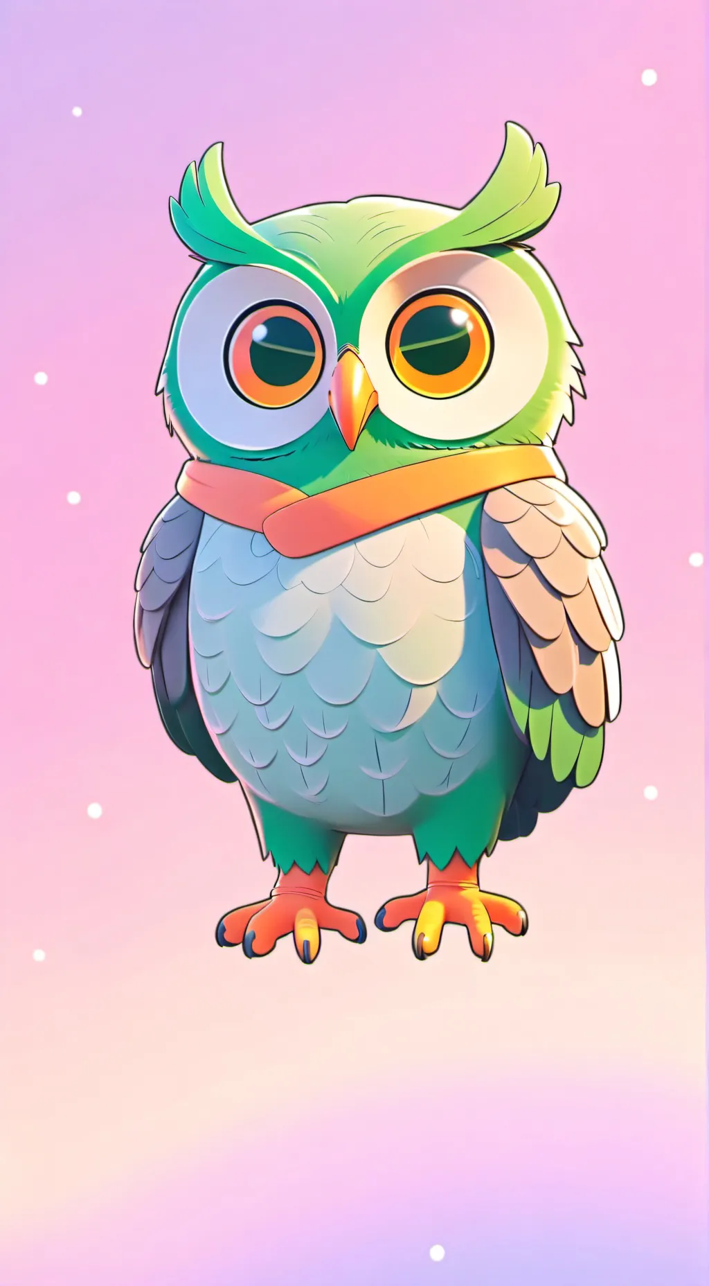 ai character: Duolingo  background