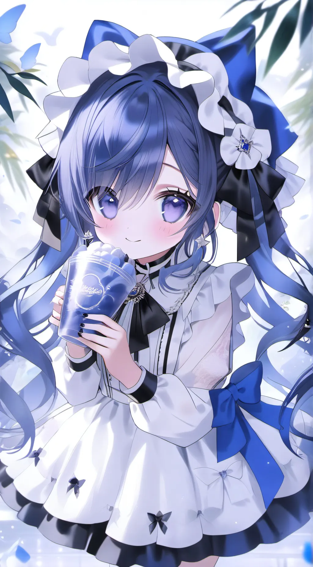 ai character: driving meme background