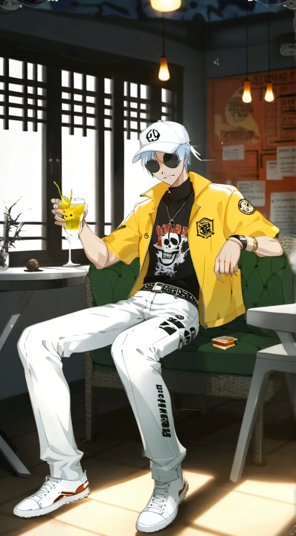 ai character: Astro but irl background