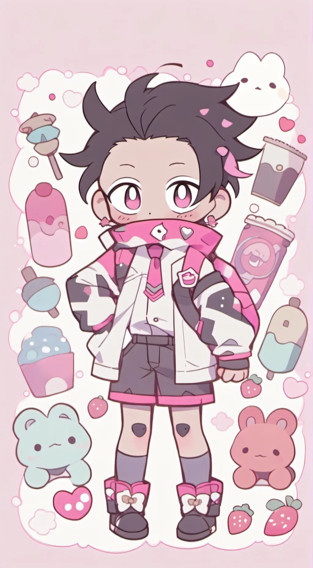 ai character: Invader Zim! background