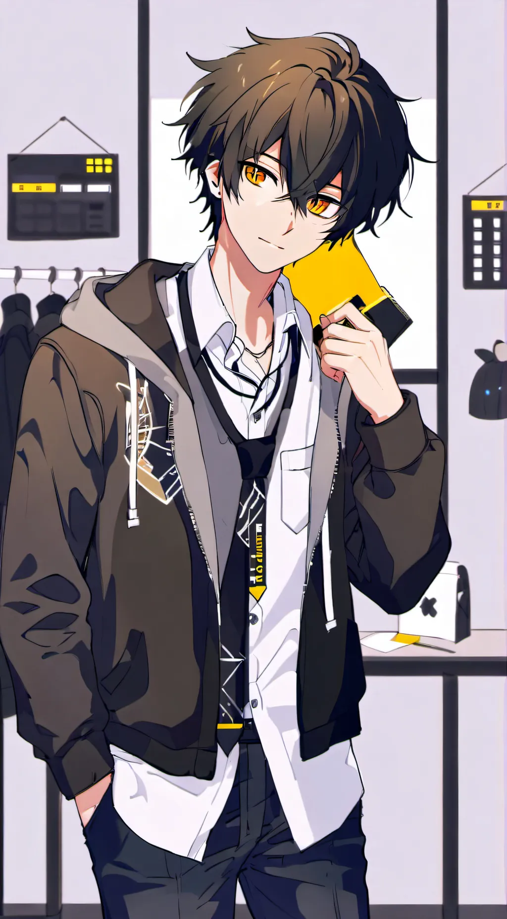 ai character: Celio  background