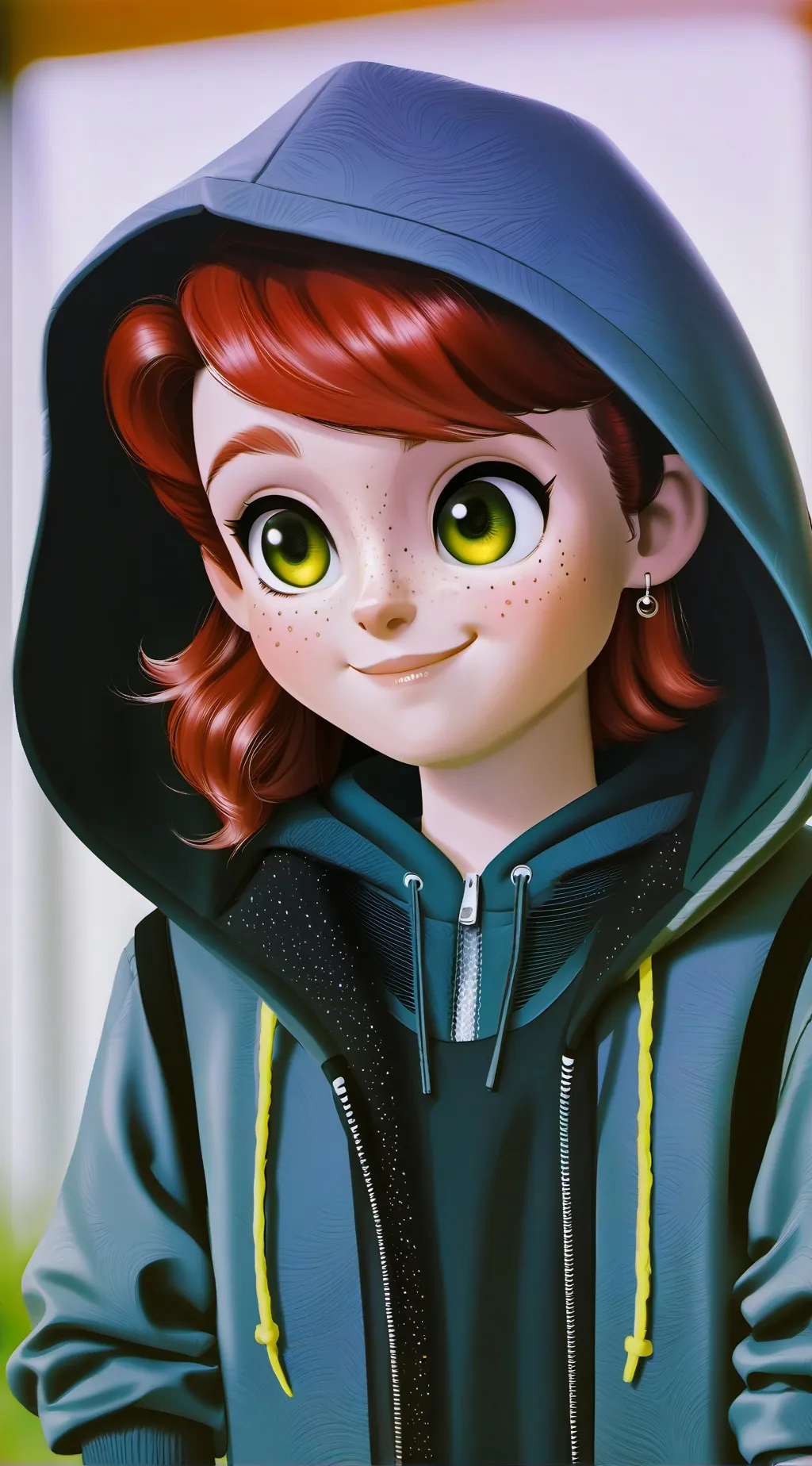 ai character: Becky background