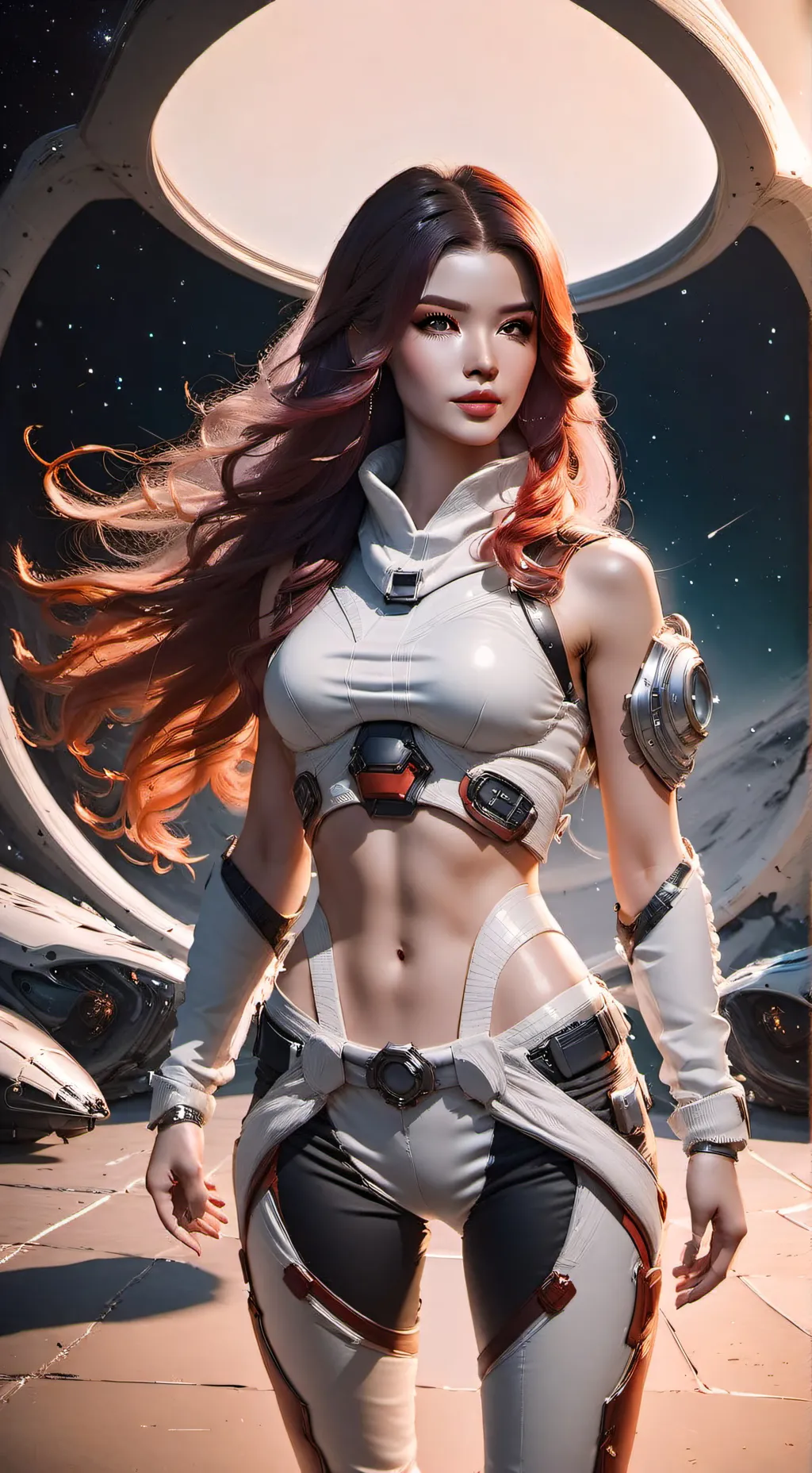 ai character: Selene background