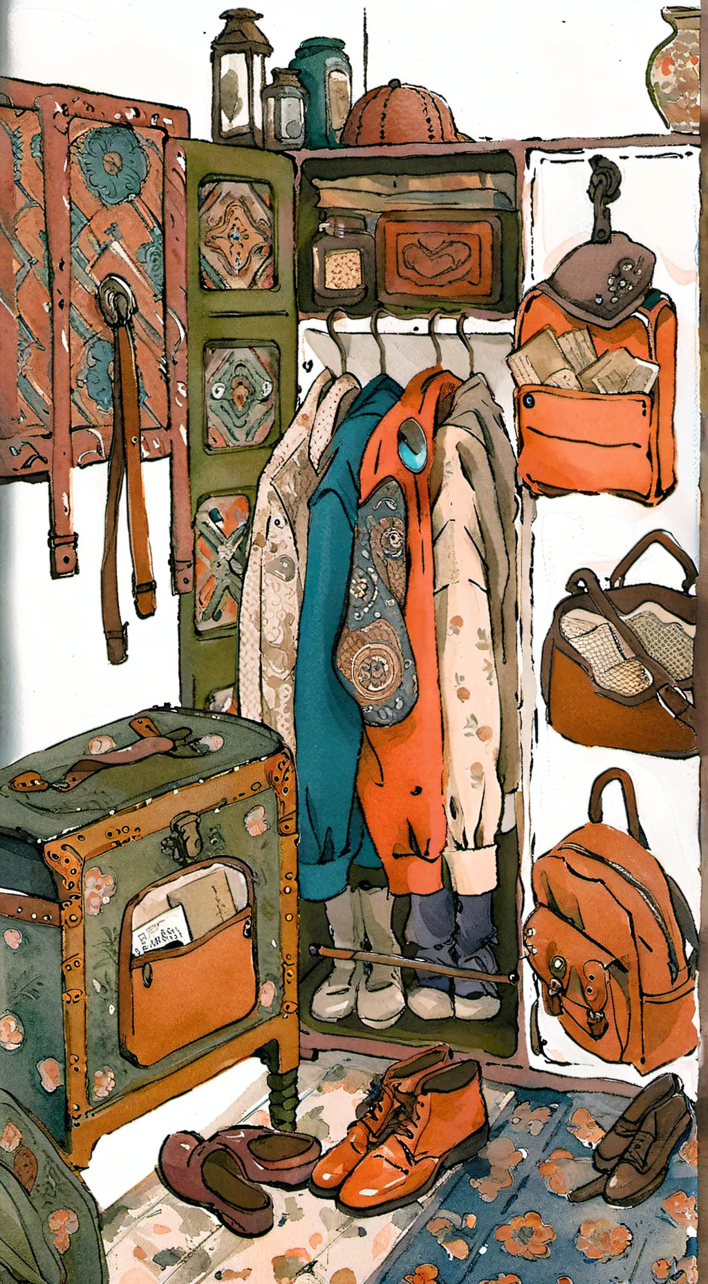 ai character: momo background