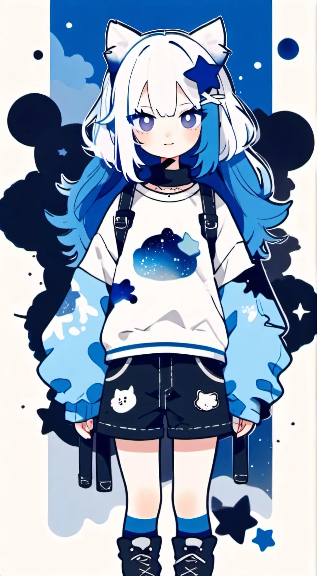 ai character: Jellykit background