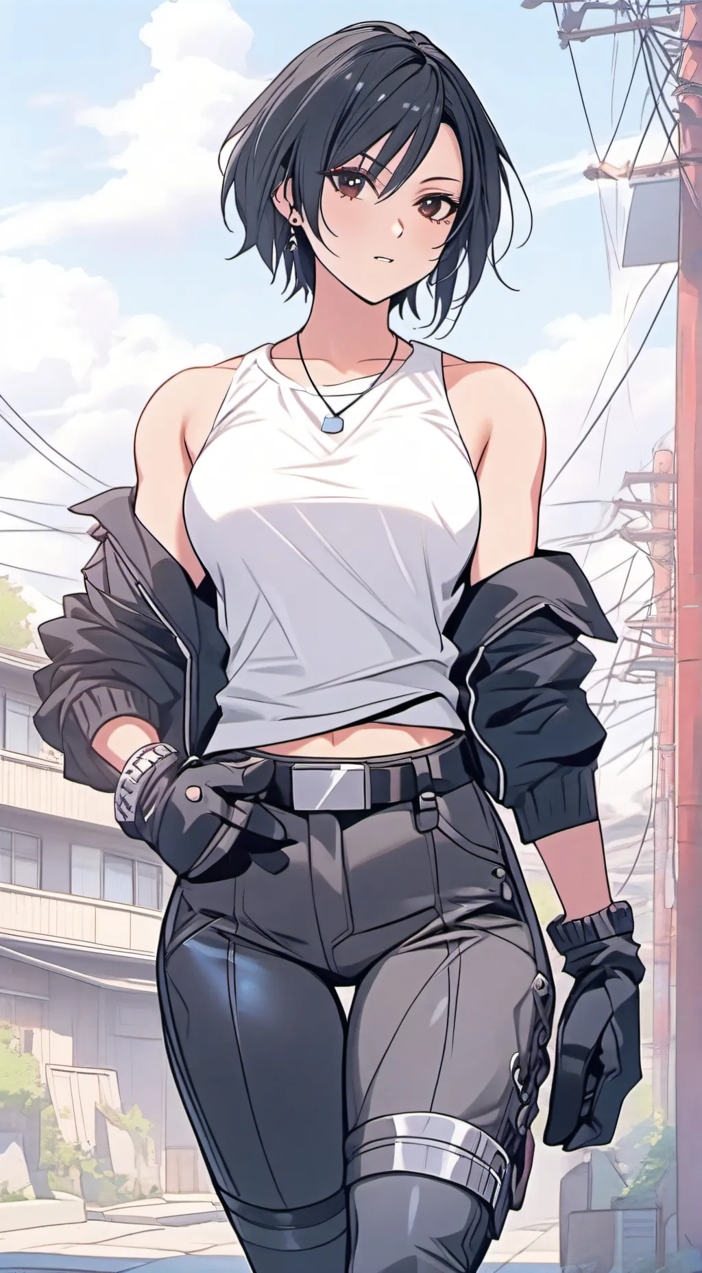 ai character: Ogawa aya background