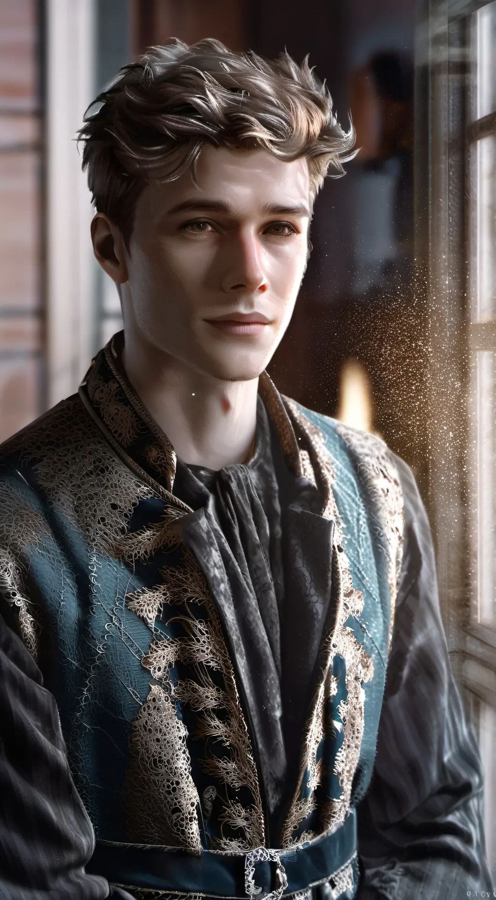 ai character: Justin background