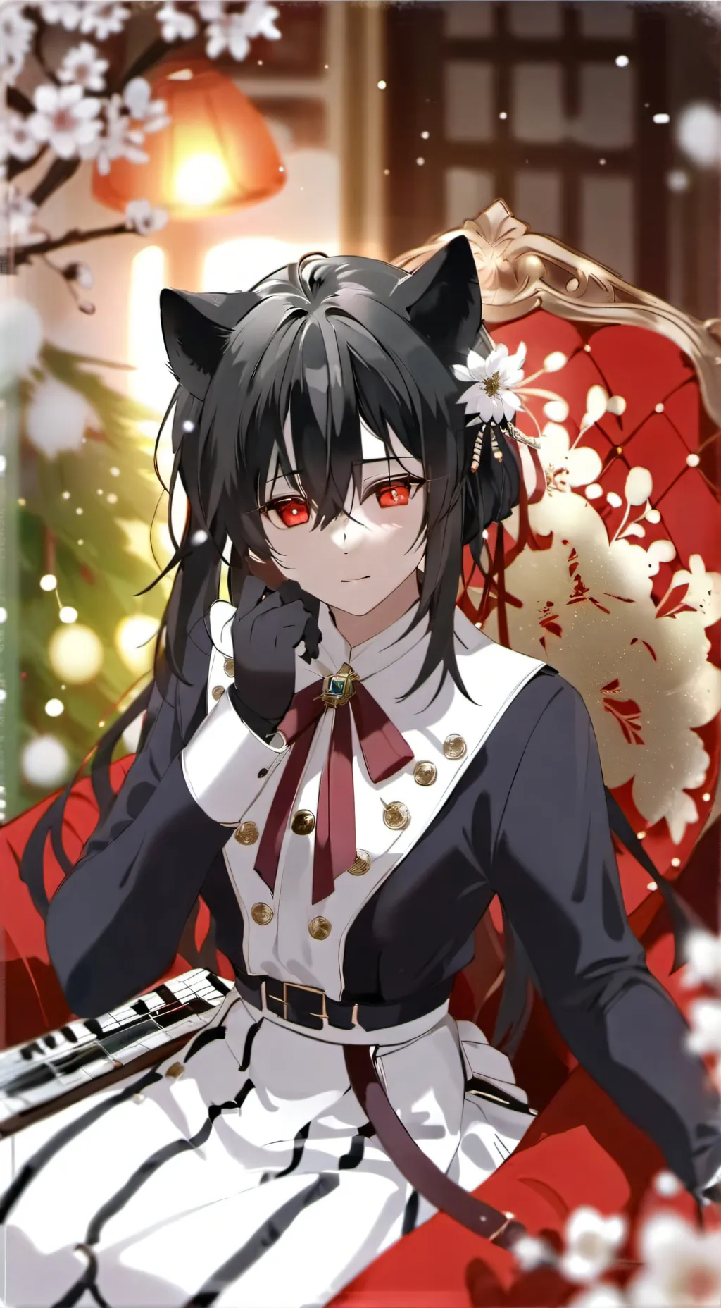 ai character: Делья😔 background