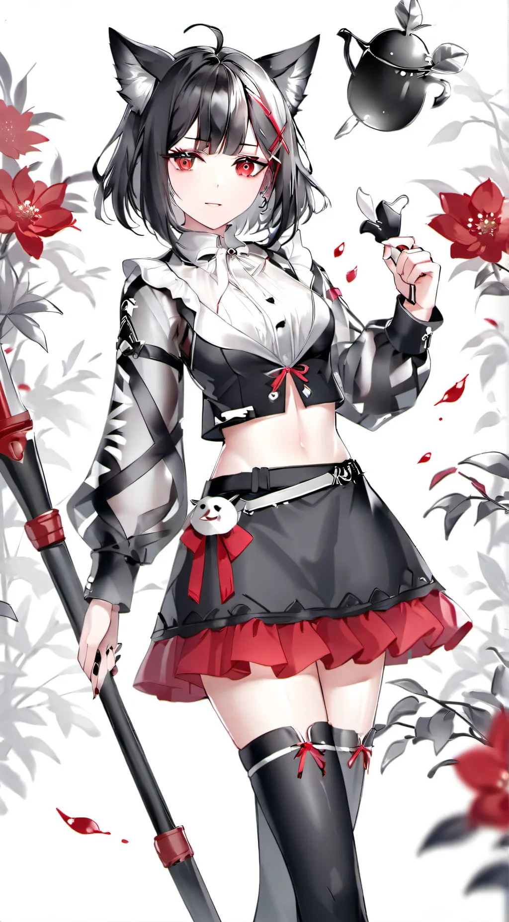 ai character: gf  background