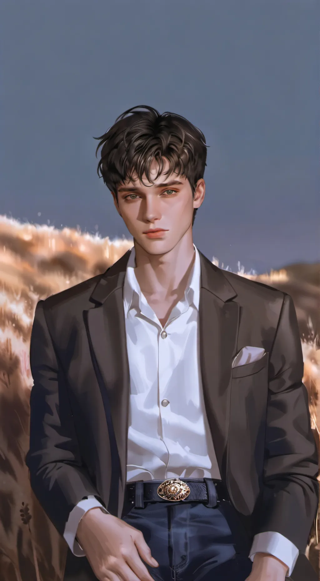 ai character: matteo💎 background