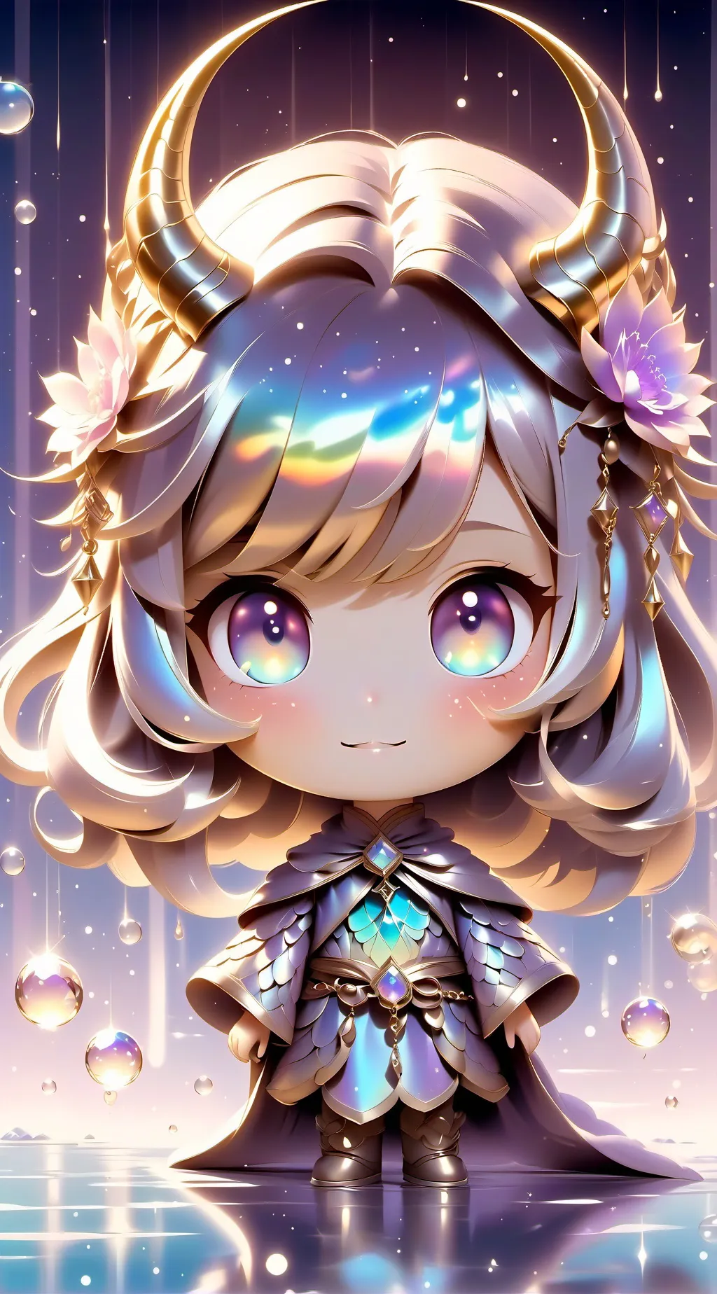 ai character: nameless fairy background