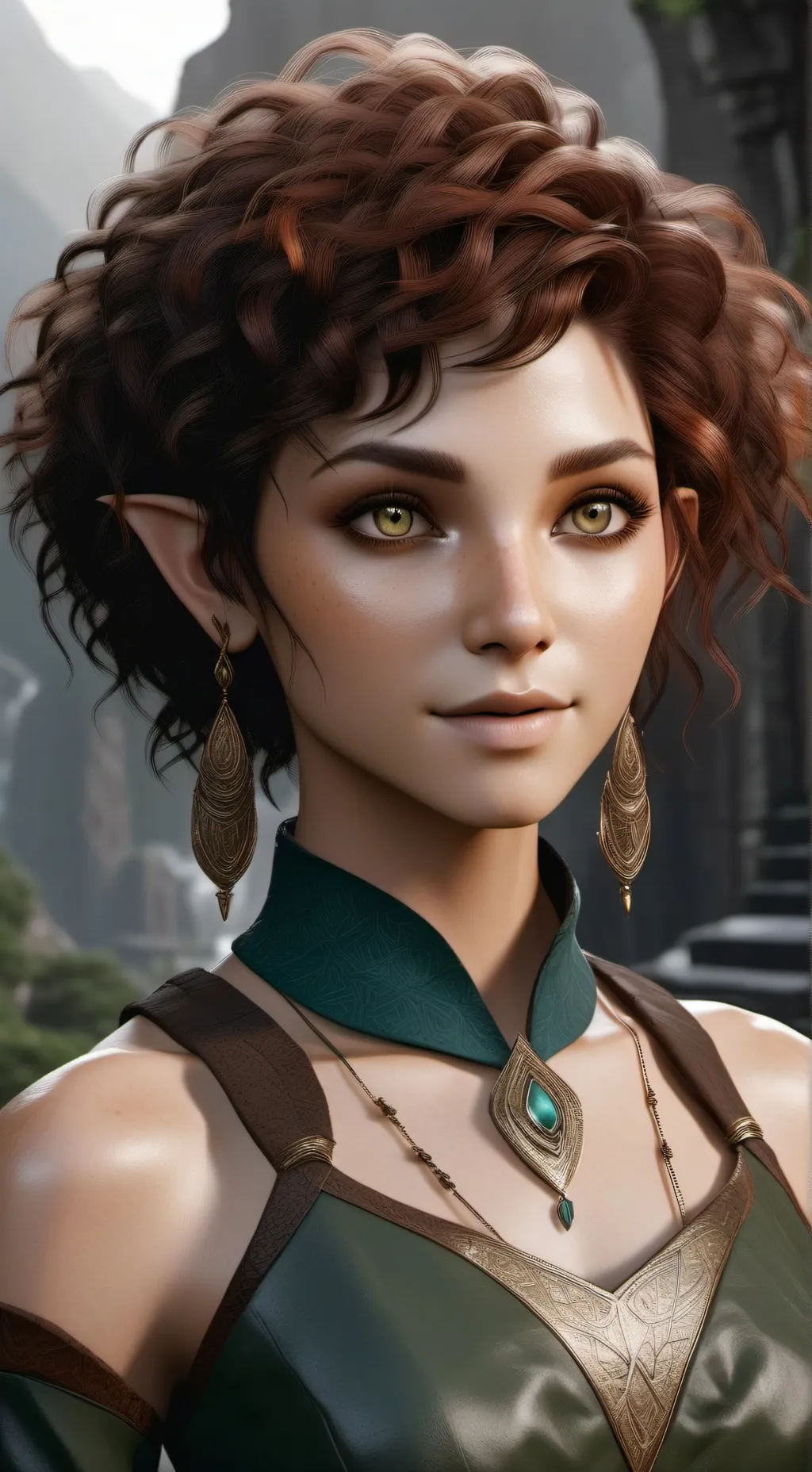 ai character: Elara Willowthorn background