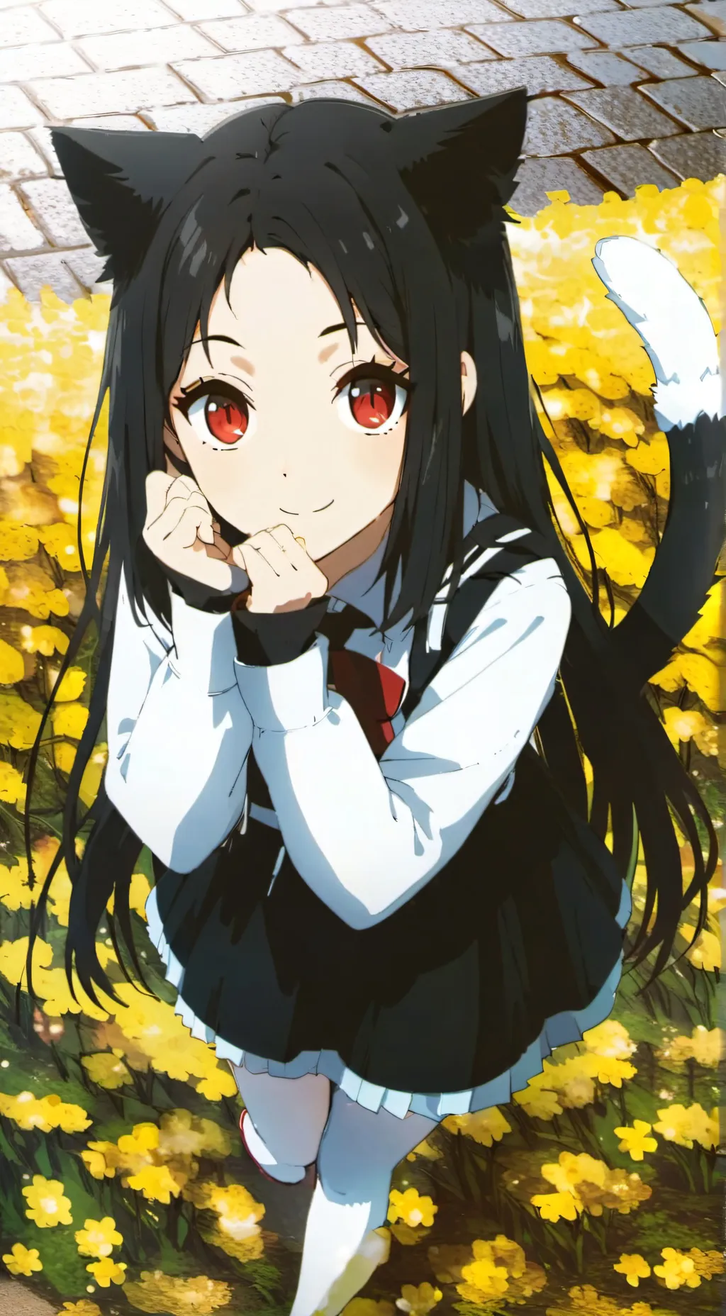 ai character: you cuteeeee background