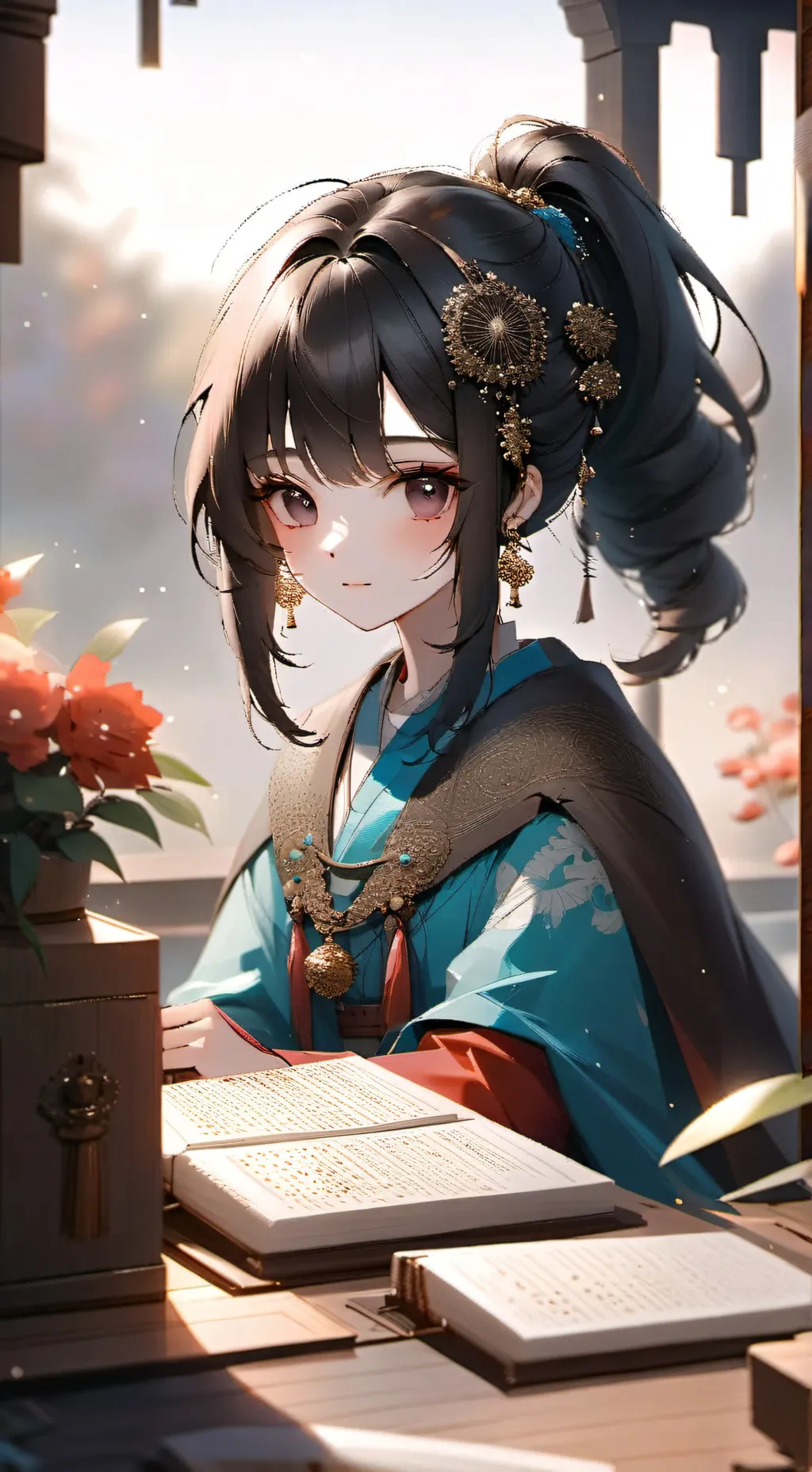 ai character: amon gus background